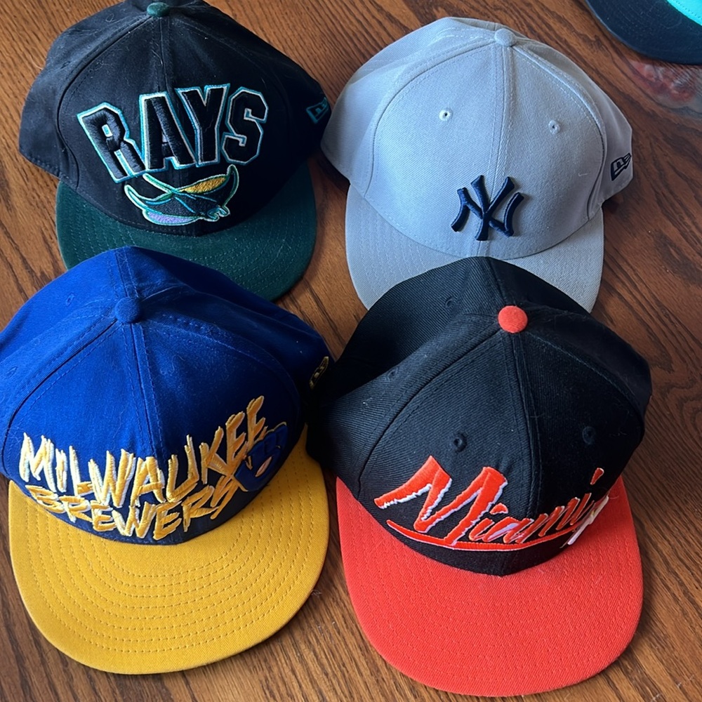 Bundle 8 Snap Back Baseball Hats - image 2